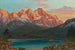 ten med foehn, Eibsee med Zugspitze - Rudolf Reschreiter — visning af kunstværket