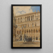 Cour du Palais des Doges à Venise - Rudolf von Alt — indrammet kunstværk på væggen