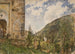 Le cimetière à Gastein - Rudolf von Alt — visning af kunstværket