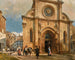 La cathédrale Saint-Jacques de Šibenik - Rudolf von Alt — visning af kunstværket