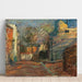 Reproduktion af maleriet af Rue à Montmartre - Raoul Dufy