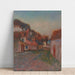 Reproduktion af maleriet Rue de Village - Edgar Degas