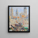 Reproduktion af maleriet Rue de l’Épicerie, Rouen - Camille Pissarro