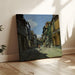 Reproduktion af maleriet Rue de la Bavole, Honfleur - Claude Monet