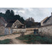Reproduktion af maleriet Rue de village à Marlotte - Alfred Sisley
