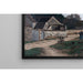 Reproduktion af maleriet Rue de village à Marlotte - Alfred Sisley