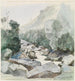 Bjergflod ved Cachoeira do Marmello - Ferdinand Keller — visning af kunstværket