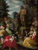 La prédication de saint Jean-Baptiste - Rutilio Manetti — visning af kunstværket