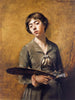 Selvportræt - Sabine Lepsius — visning af kunstværket