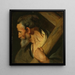 Saint André - Jacob Jordaens — indrammet kunstværk på væggen