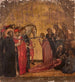 Saint Dominique genopstår den unge Napoleon Orsini - Bernardo Daddi — visning af kunstværket