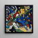 Reproduktion af maleriet Saint Georges - Wassily Kandinsky