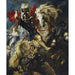 Reproduktion af maleriet Saint-Georges kæmper mod dragen - Peter Paul Rubens