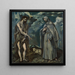 Saint Jean-Baptiste og Saint François d'Assise - El Grecos værksted — indrammet kunstværk på væggen