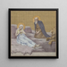 Saint Jérôme - Pierre Puvis de Chavannes — indrammet kunstværk på væggen