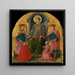 Saint Laurent på tronen med helgener og donorer - Filippo Lippi — indrammet kunstværk på væggen