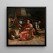 Saint Luc - Frans Floris — indrammet kunstværk på væggen