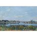 Reproduktion af maleriet af Saint-Mammès, Le Matin - Alfred Sisley