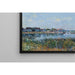 Reproduktion af maleriet af Saint-Mammès, Le Matin - Alfred Sisley