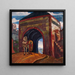 Saint Mercure de Smolensk - Nicholas Roerich — indrammet kunstværk på væggen