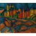 Reproduktion af maleriet af Sainte-Adresse, stranden - Raoul Dufy