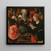 Sainteté de la Parenté - Maître de l'Adoration de Lille — indrammet kunstværk på væggen