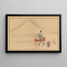 gajo Pl22 - Sakai Hōitsu — indrammet kunstværk på væggen