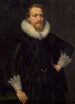 Portrait de Jacob Pergens - Salomon Mesdach — indrammet kunstværk på væggen