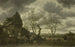 Vinterscene - Salomon Rombouts — visning af kunstværket