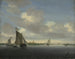 Marine-maleri - Salomon van Ruysdael — visning af kunstværket