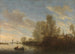 Vue de la rivière près de Deventer - Salomon van Ruysdael — visning af kunstværket