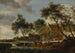 L'abreuvoir - Salomon van Ruysdael — visning af kunstværket