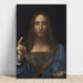 Reproduktion af maleriet Salvator Mundi- Leonard de Vinci