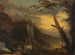 Figurer, der fisker i et kystlandskab med klipper - Salvator Rosa — visning af kunstværket