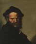 en filosofs hoved - Salvator Rosa — visning af kunstværket