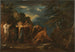 Pythagoras maleri, der opstår fra Helvede - Salvator Rosa — visning af kunstværket