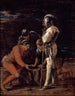 Soldater der spiller - Salvator Rosa — visning af kunstværket