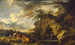 La découverte de Moïse - Salvator Rosa — visning af kunstværket