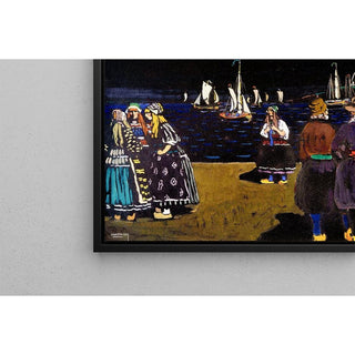 Samedi Soir Hollande - Wassily Kandinsky | Reproduction Tableau Décoration murale affiche copie