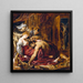 Samson og Dalila - Peter Paul Rubens — indrammet kunstværk på væggen