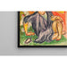 Reproduktion af maleriet Samtal - Nils Dardel