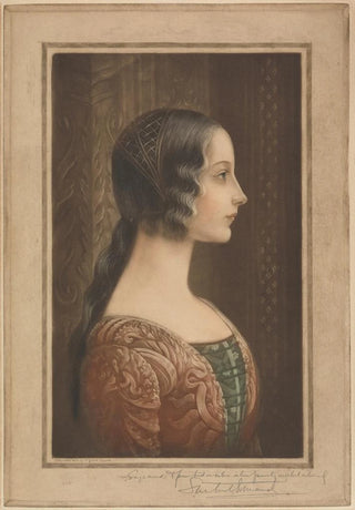 Samuel Arlent Edwards - Profile Portrait of a Renaissance Maiden.webp