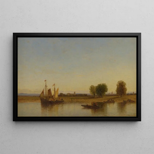 Samuel Colman - A River in Italy.webp