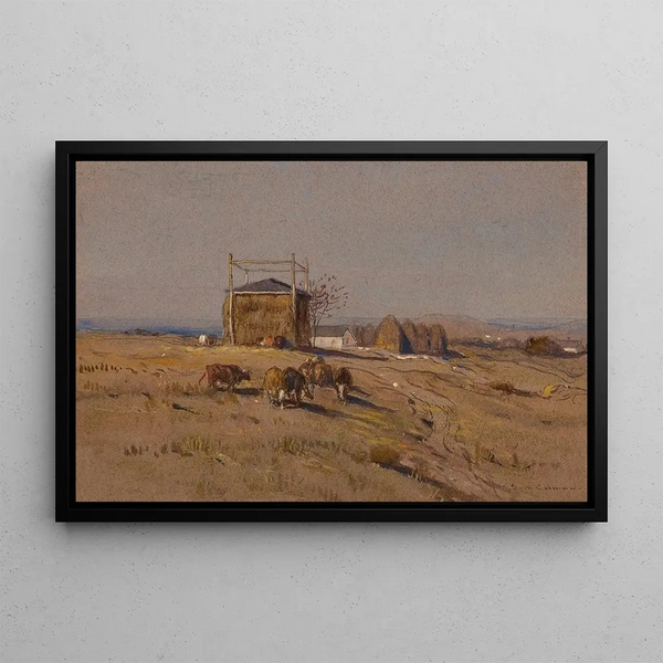 Samuel Colman - Autumn Fields at Newport.webp