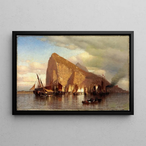 Samuel Colman - Clearing Storm at Gibraltar.webp