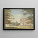 Maison Ayot, Ayot St Lawrence, Hertfordshire - Samuel Davis — indrammet kunstværk på væggen