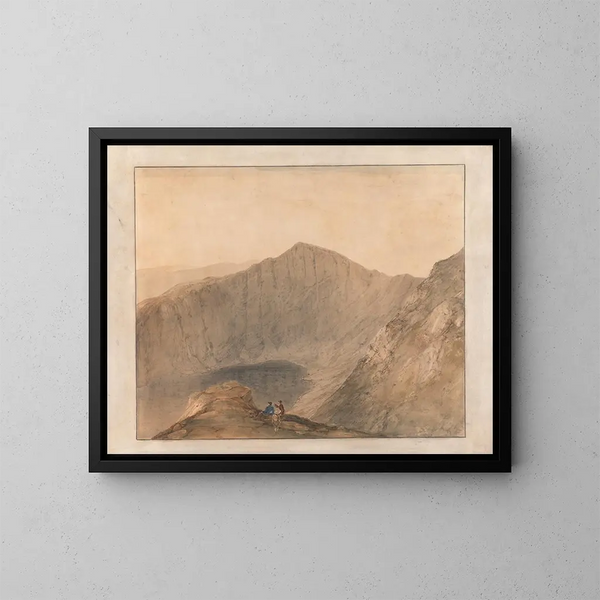 Cader Idris - Samuel Davis — indrammet kunstværk på væggen