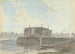 Palais en ruine au bord d'une rivière - Samuel Davis — visning af kunstværket