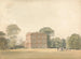 Vue latérale de la maison Ayot, Hertfordshire - Samuel Davis — visning af kunstværket