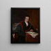 Alexandre Metcalf Fisher - Samuel Finley Breese Morse — indrammet kunstværk på væggen
